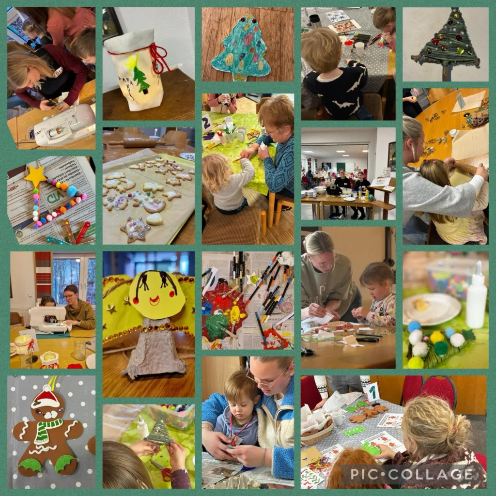 Danke für ein wunderbares Adventsbasteln!